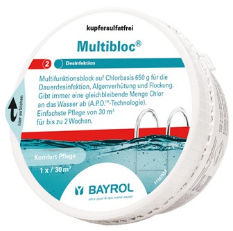 Bayrol Multibloc 650g Dose für 30m³