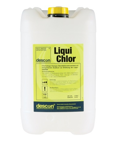 Liqui-Chlor, 25kg - Kanister, flüssig Chlor