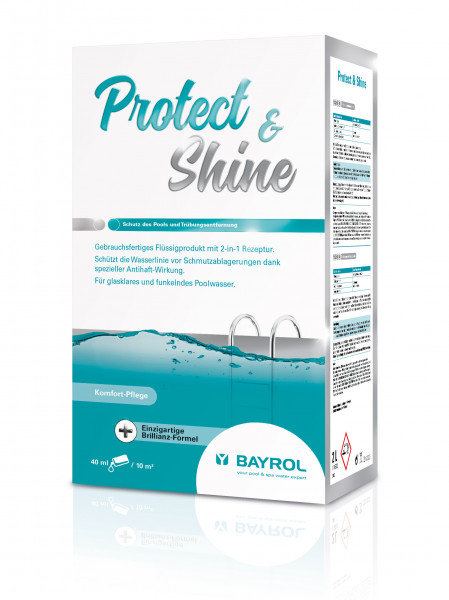 Protect & Shine 2in1 Produkt für glasklares und brillantes Poolwasser